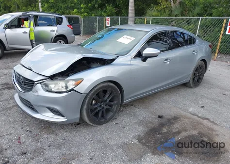 2016 Mazda Mazda6 I Touring z USA, uszkodzony, nr VIN JM1GJ1V58G1465927